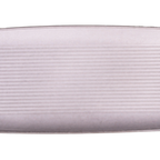 Thumbnail image #1 for Vertex China Elements E-R14-F Rectangular China Platter, 14 x 6-1/2, Embossed Rim, Polished Foot, Blue Fog 1 Dozen