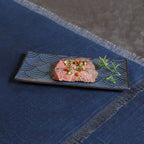 Thumbnail image #2 for G.E.T. Catalina - EGS B230115-CDB Rectangular Melamine Plate, 11-1/2" x 4-7/8", Dark Blue Case of 6