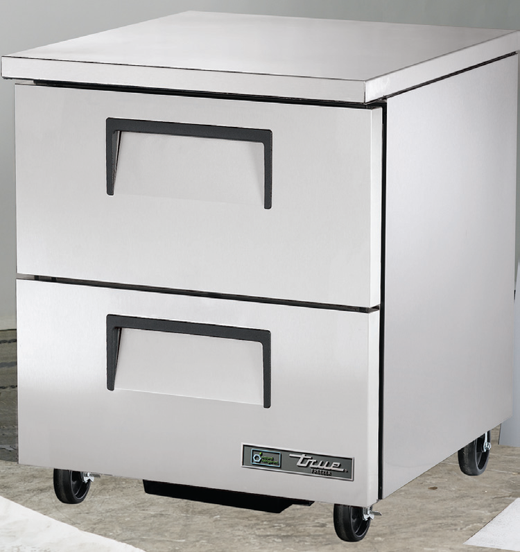 Product image #5 for True 27-Inch Undercounter Two-Drawer Freezer, -10°F, Self-Contained R290