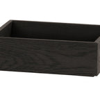 Thumbnail image #1 for Cal-Mil Brooklyn 23106-10123-13 Rectangular Wood Serving Tray, 10"W x 12"D x 3"H