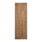 Thumbnail image #1 for Risch Vino VINO-6V 4.25X14 Padded Faux-Cork Booklet Menu Cover, 6-View, 4-1/4" x 14" Case of 25