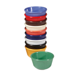 Thumbnail image #1 for G.E.T. Diamond Mardi Gras RM-401-MIX . . Melamine Ramekin, 4 oz, Assorted Colors, Fluted Cone Shape Dozen Case of 4 Dozen