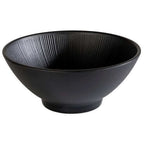 Thumbnail image #1 for Libbey APS Germany - Nero APS 85070 Ramen Bowl, Black Melamine, 30 oz, 7-1/2" Diameter