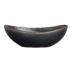 Thumbnail image #2 for Steelite International Delfin, Grey Stone 7199TM019 Small Oval Melamine Bowl, 10 oz, Gray, 6.5 x 4 x 2.25 in Case of 3 Dozen