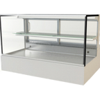 Thumbnail image #1 for RPI Industries Vienna VICD3-20-R-SQ-SC-CT Refrigerated Countertop Display Case, 44-1/4" W, Full-Service, Square Glass Front