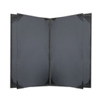 Thumbnail image #2 for Risch Harley HAR-6V 8.5X14 Faux-Leather Booklet Menu Cover, 8-1/2 x 14 in, 6-View Case of 25