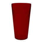 Thumbnail image #1 for G.E.T. GET 2232-1-R 32 oz Red Textured SAN Plastic Beverage Tumbler Case of 6 Dozen