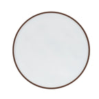 Thumbnail image #1 for Cal-Mil Hudson 22026-10-89 Round Low-Rim Melamine Plate, 10" Diameter, Ivory Case of 6