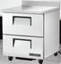 Thumbnail image #5 for True 27-Inch 1-Section 2-Drawer Worktop Refrigerator, Rear-Mounted Self-Contained, Stainless Steel