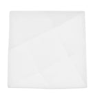 Thumbnail image #1 for CAC China Crystal QZT-8 9-Inch Square Porcelain Plate Case of 2 Dozen