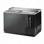 Thumbnail image #1 for Blue Air FSE LLC BBC-50B-HC 50" Bottle Cooler, 14.8 cu. ft., Side-Mounted Refrigeration, Stainless Steel Top, 2 Locking Sliding Lids