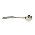 Thumbnail image #1 for Thunder Group SLLD104P 4 oz Perforated Portion Control Serving Spoon, Stainless Steel with Gray Plastic Handle Case of 120