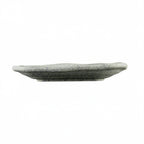 Thumbnail image #2 for G.E.T. Della Terra - EGS D5PLST-GSD 5-Inch Irregular Square Gray Melamine Plate Case of 6