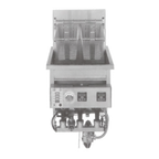 Thumbnail image #1 for Keating of Chicago Instant Recovery 10X11BBDI-E Electric Drop-In Fryer, 30 lb Fat Capacity, Stainless Steel Pot, Thermostatic Controls