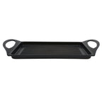 Thumbnail image #1 for TableCraft Products CWDC1070 Rectangular Induction Grill Pan, Grooved, 18" x 11", Die-Cast Aluminum Case of 6