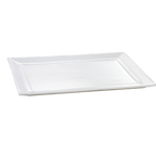 Thumbnail image #1 for TableCraft Products CW3620SNX Rectangular Cast Aluminum Platter, 14-5/8" x 17-7/8" x 7/8", Cold Holding Only