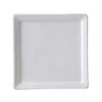 Thumbnail image #1 for Vertex China Ventana AV-S4 China Insert Plate, 4" Square, Rolled Edge, Bright White, Glossy Finish Case of 4 Dozen