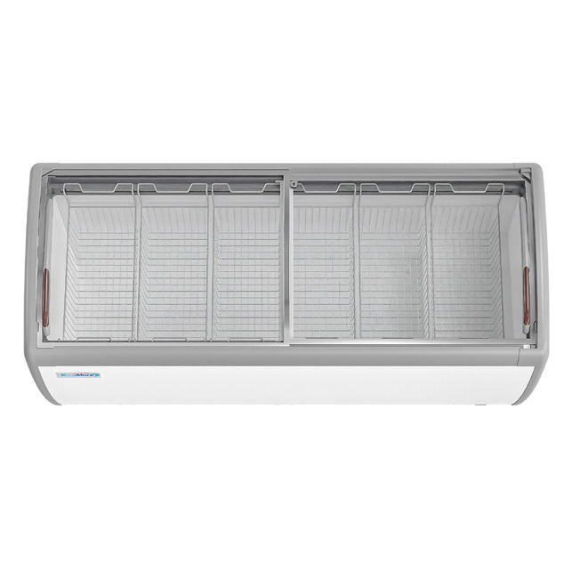 Product image #6 for KoolMore 71-Inch Display Ice Cream Chest Freezer, 20 Cu. Ft., Sliding Glass Top, 6 Baskets