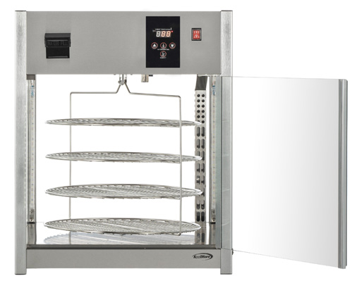Product image #8 for KoolMore 12-Inch Floor Model Commercial Heated Pizza Display Warmer with 4 Rotating Racks