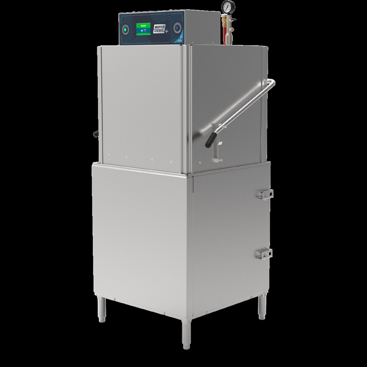 Product image #5 for Moyer Diebel MD2000 Plus High-Temperature Straight-Thru Door-Type Dishwasher, 60 Racks/Hour with Booster Heater