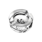 Thumbnail image #1 for Steelite International Nude Crystal, Shade P24421 Clear Crystalline Round Cigar Ashtray, 6 1/4" x 6 1/4" x 2 5/8"H