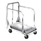 Thumbnail image #1 for Winholt Equipment D2027-BPC Sheet Pan Truck, Open Frame, Single Stack, Aluminum, for 18" x 26" Trays