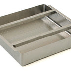 Thumbnail image #1 for Eagle Group 383671-X Pre-Rinse Basket with Slide Bar, 19-1/2"W x 19-1/2"L x 4"H, 304 Stainless Steel