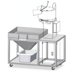 Thumbnail image #1 for Gold Medal 2790-00-101 Single-Kettle Modular Plant Stand with Mushroom Corn Screen Insert