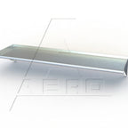 Thumbnail image #1 for AERO Manufacturing Aerospec 2W-12144 Wall-Mounted 304 Stainless Steel Shelf, 144"W x 12"D, 14 Gauge