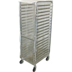Thumbnail image #1 for SPG International Kelmax 4K0147 Freezer Rack Cover, Reinforced Vinyl, Clear Door, 23" W x 28" D x 58" H