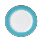 Thumbnail image #1 for Mikasa Hospitality (Lifetime Brands, Inc.) Sunday Brunch 5260110 Round Porcelain Plate, 10", Turquoise Case of 24
