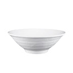Thumbnail image #2 for G.E.T. Pebble Creek - EGS D1008RR-W White Round Melamine Bowl, 40 oz, 8-3/8" Diameter Case of 6