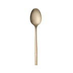 Thumbnail image #1 for Libbey Elexa Satin Or 763 103 Dinner Spoon, 7-1/4", 18/0 Stainless Steel, Satin Champagne Gold Finish