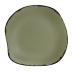 Thumbnail image #1 for Steelite International Delfin, Marisol Rustic 7216DD025 Round Coupe Plate, 9.5", Green Melamine 1 Dozen
