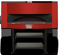 Marra Forni MS82-46G Square Gas-Fired Brick Deck Pizza Oven with Stand