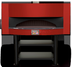 Thumbnail image #1 for Marra Forni MS82-46G Square Gas-Fired Brick Deck Pizza Oven with Stand