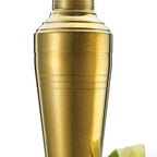 Thumbnail image #1 for Mercer Culinary Barfly M37231GD 3-Piece Cocktail Shaker Set, 14 oz Stainless Steel, Gold Exterior Case of 6