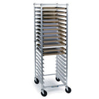 Thumbnail image #1 for Lakeside Manufacturing 8568 Aluminum Sheet Pan Rack, Open Sides, 12 Full-Size or 24 Half-Size Pans, 5" Spacing