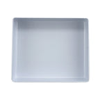 Thumbnail image #1 for G.E.T. GET BN-B-W White Melamine Bento Box Base, 11.63"L x 9.75"W x 2.88"H Case of 6