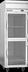 Thumbnail image #5 for Beverage-Air Horizon Series One-Section Reach-In Refrigerator with 2 Half Glass Doors, 22.28 Cu. Ft.