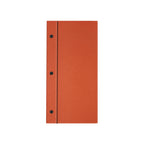Thumbnail image #1 for Risch Chicago CMBFF-RIO 4.25X11 Vinyl Reptilian Pattern 3-Hole Binder Menu Cover, 4-1/4" x 11" Case of 25