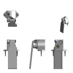 Thumbnail image #2 for T&S Brass B-0507-509PDL Single Knee Pedal Valve, Ledge Mount, 1/2" NPT Female Inlet/Outlet