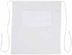 Thumbnail image #2 for Winco Signature Chef White Bistro Half-Length Apron, 2 Pockets, 65/35 Poly-Cotton, 28 x 19 Inches