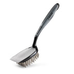 Thumbnail image #1 for Libman Commercial 595 Stainless Steel Grill Brush with Polypropylene Scraper, 11-Inch Overall Length Case of 6