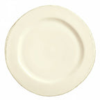 Thumbnail image #1 for Libbey Farmhouse FH-600 Porcelain Plate, 6-3/8-Inch Round, Medium Rim, Cream White