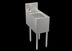 Thumbnail image #2 for Krowne Stadium Series Stainless Steel Freestanding Underbar Dump Sink with Faucet, 12-Inch Wide