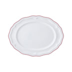 Thumbnail image #1 for Steelite International Folio, Porcelain 62569FP818 Porcelain Oval Platter, Adelina Rose Line, 9 x 6.75 in Case of 2 Dozen