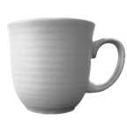 Thumbnail image #1 for Vertex China Elements E-1-C China Coffee Cup, 12 oz, Handle, Matte White Case of 3 Dozen