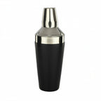 Thumbnail image #1 for Libertyware CS3P28-BK 28 oz 3-Piece Stainless Steel Cocktail Shaker with Black PVC Coating Case of 48