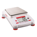 Thumbnail image #1 for Penn Scale Ohaus® AX8201 Precision Balance Scale, 8200 g x 0.1 g, Removable Stainless Steel Platform, Color Touchscreen